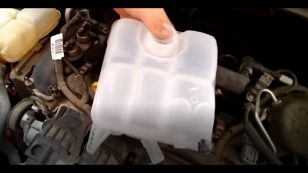 Cambio de deposito de anticongelante, ford focus