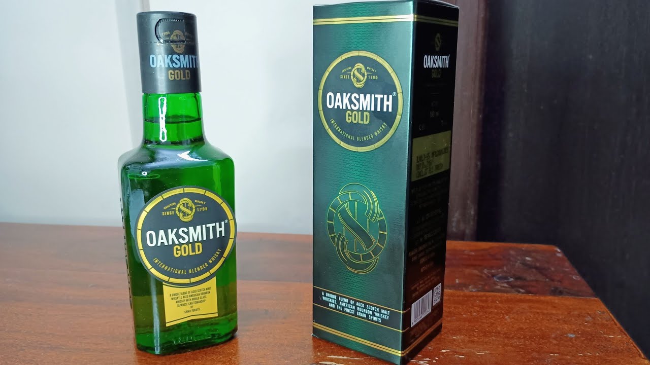 Обзор виски Oaksmith Gold на английском языке