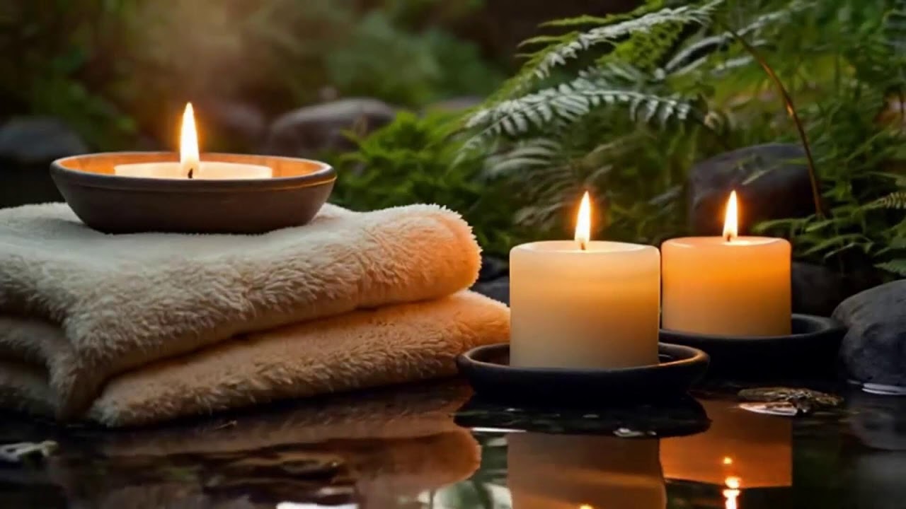 Relaxing Spa Music 🌼 Stress Relief Music, Insomnia Cure, Heal Stressed Mind,Peaceful Water Magic 75