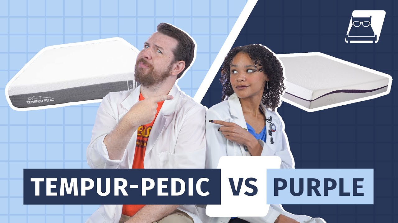 TempurPedic vs Purple Mattress - Which Bed Is Best For You?