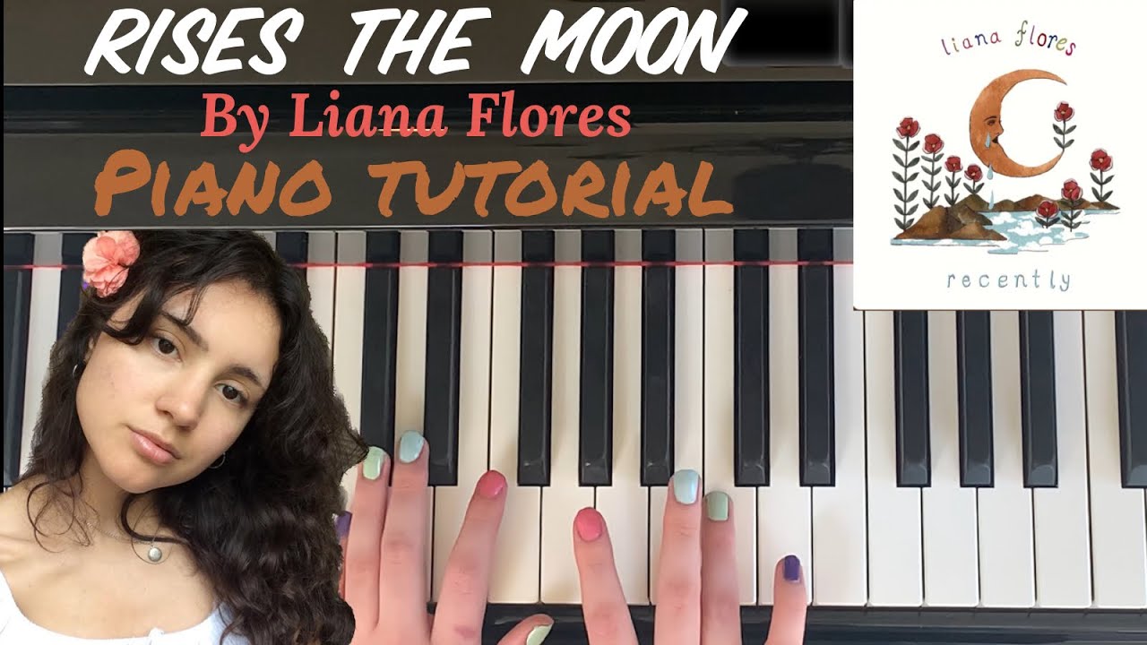 «Roses the Moon» Лианы Флорес — лёгкий урок игры на фортепиано