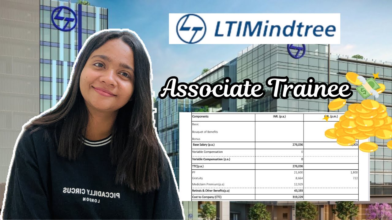 LTIMINDTREE Associate Trainee Salary breakdown 💸🔥(2025/2026)