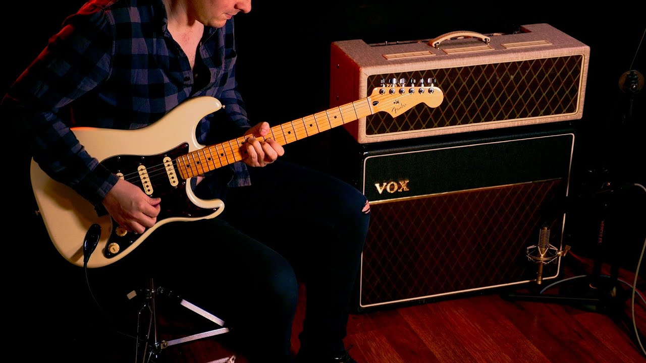 Vox AC30 Hand Wired Head - Fender Strat & Les Paul