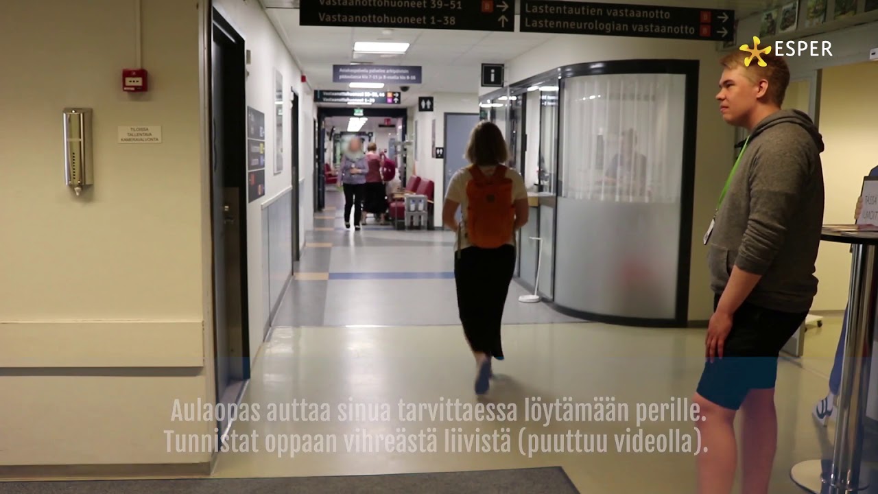 Mikkelin keskussairaalan päivystykseen kulku B-sisäänkäynnin kautta