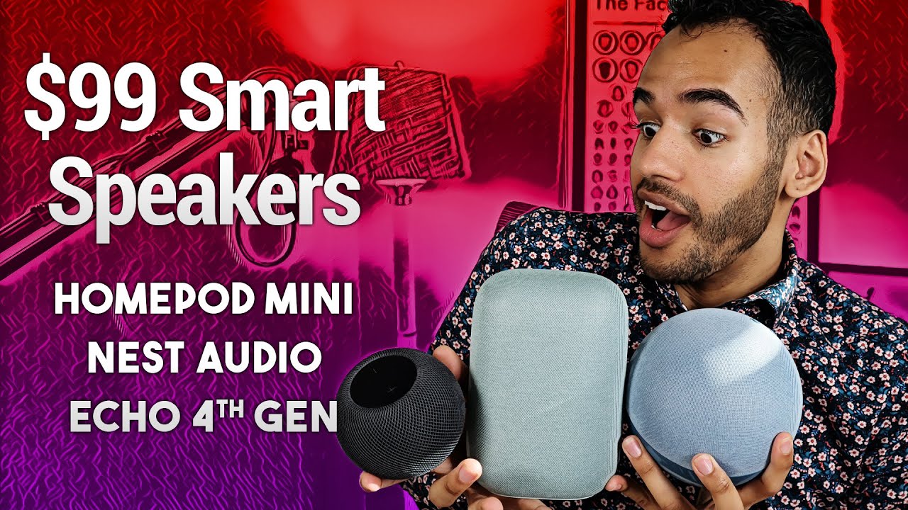 HomePod mini vs. 4th-Gen Echo vs. Nest Audio - Which Is the Best $99 Smart Speaker?