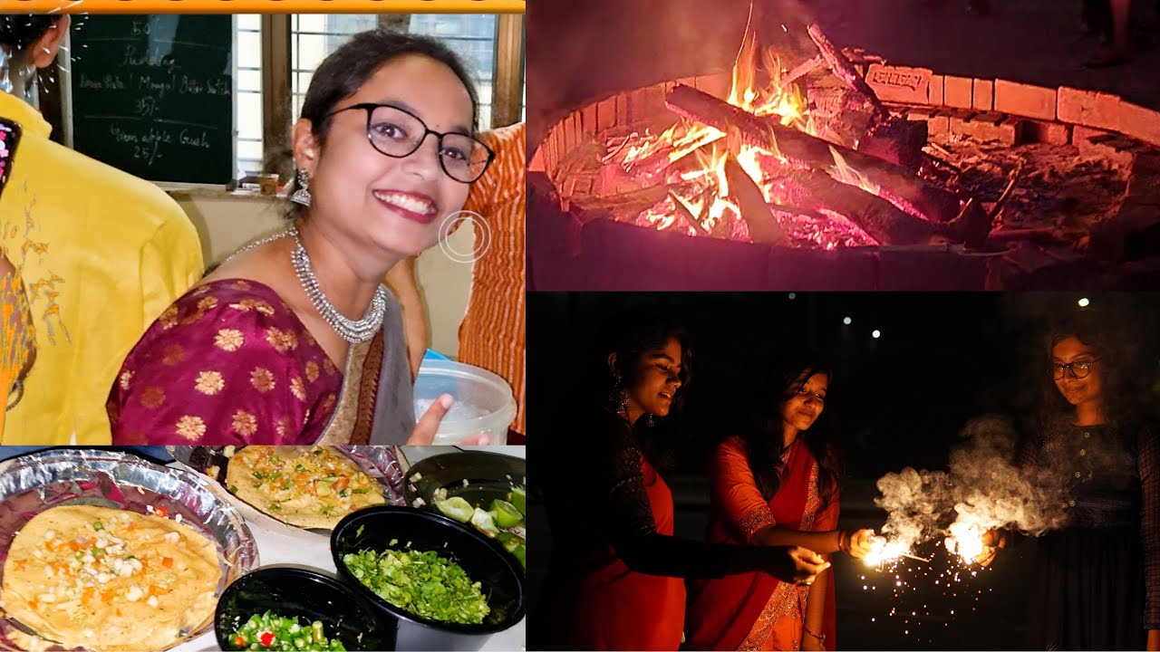 💥✨DIWALI at NISER 😍 Student Life- DJ night, Food Fest, Rangoli, Games