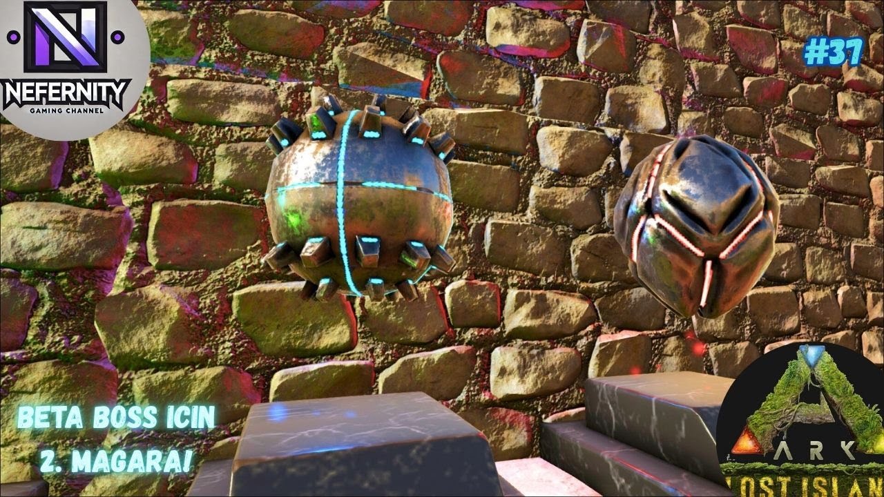 Beta Boss İçin 2. Mağaraya Giriş, Kuvvetlinin Eseri Alma! Ark: Survival Evolved | Lost Island #37