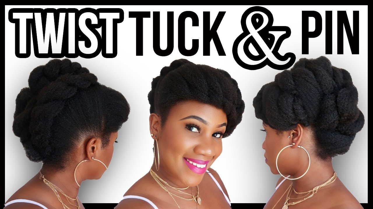 Another 15 MINUTE Twisted Tutorial! | Wedding Style for NATURAL HAIR