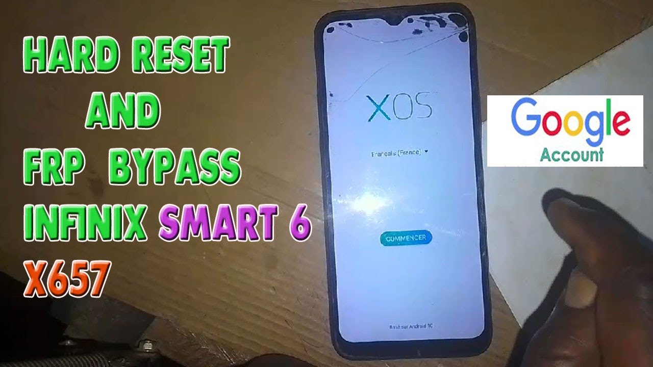 infinix smart 6 x657b frp bypass: méthode  facile pour débloquer le compte google- tuto complet