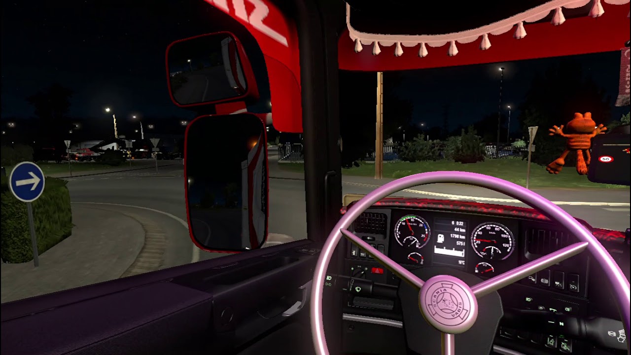 ETS 2 | SCANIA R520 V8 | MÜZİKLİ SEFER | 20 TON