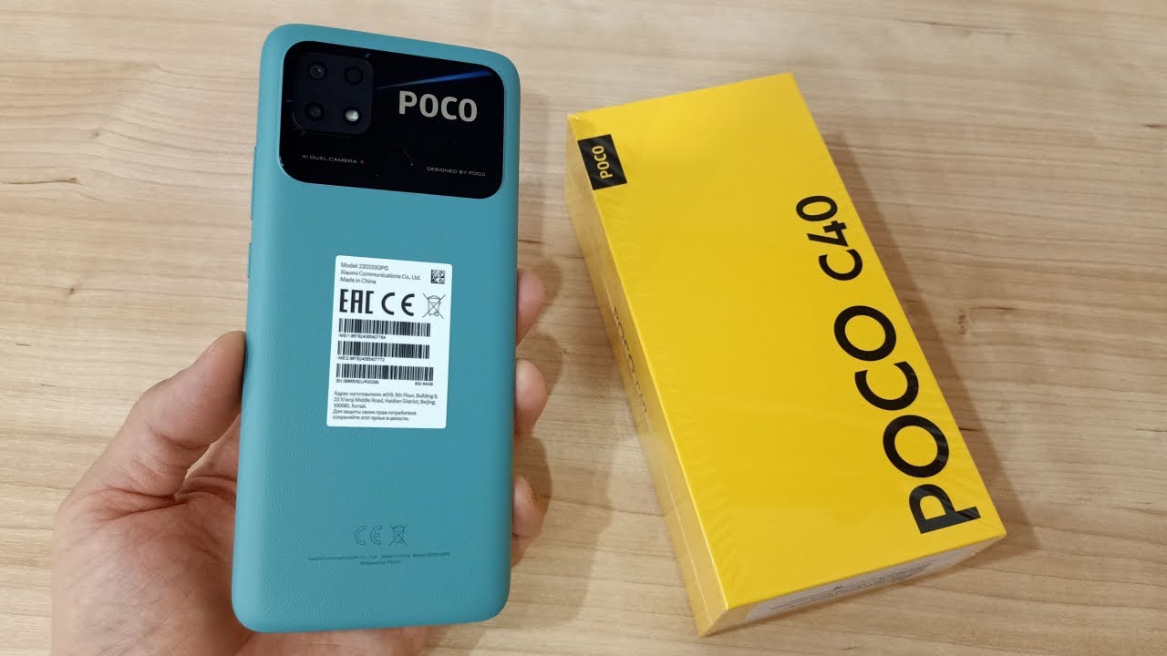 POCO C40 Unboxing 📦 Обзор POCO C40 4/64Gb