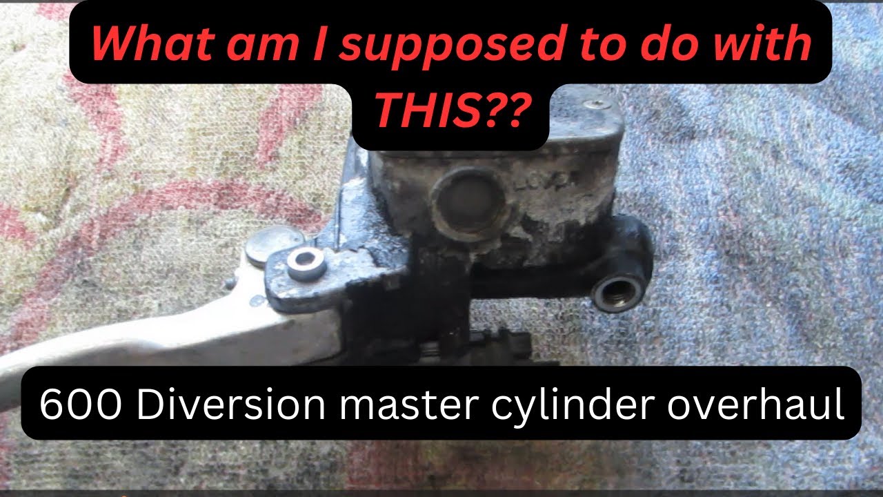 Yamaha XJ600 Diversion master cylinder overhaul / #Motorcycle Restoration | Restoration Biker