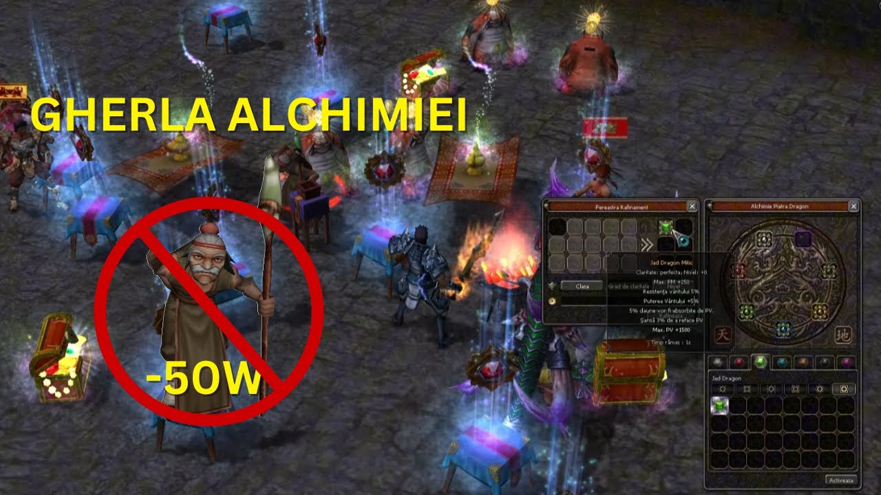 GHERLA LA ALCHIMIE 😔 SI SALVARE PE FINAL ❤️ DMG METINE 85 🔥 METIN2 TIGERGHOST