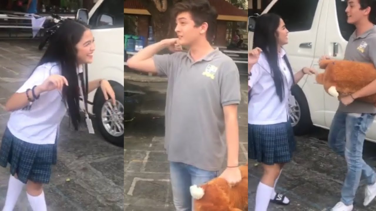 Ganito Pala Mag Lambingan si Andrea Brillantes at Seth Fedelin! ANG SWEET!