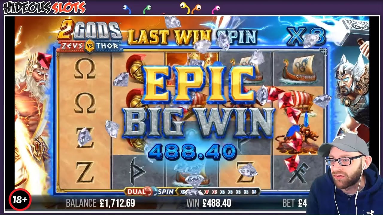 2 Gods Zeus vs Thor played by Hideous Slots