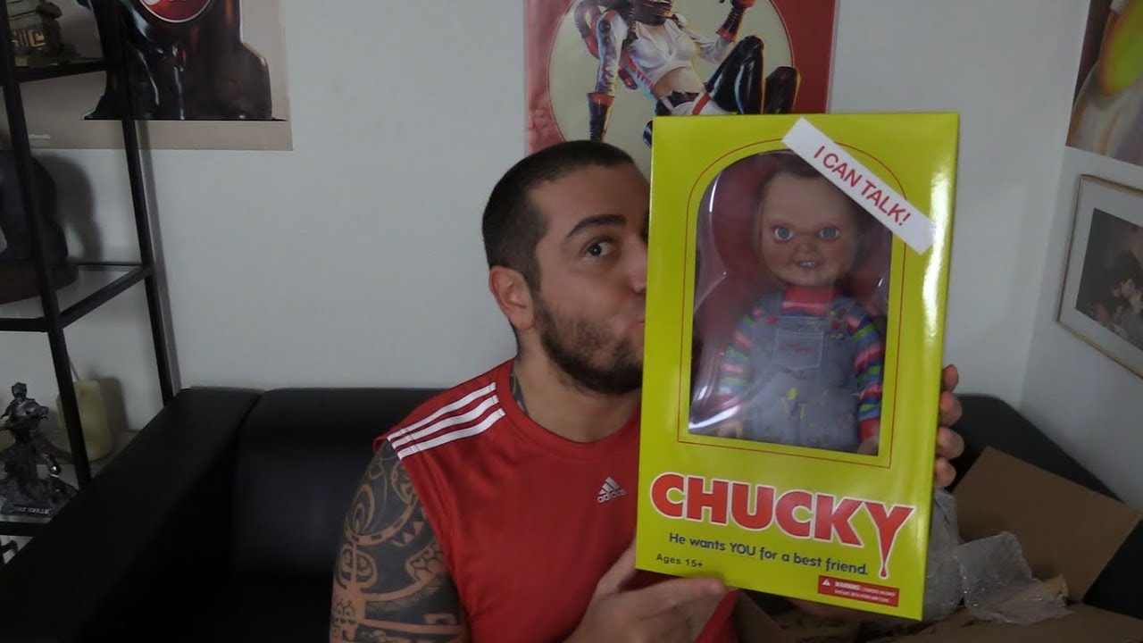 Chucky - Katil Bebek Chucky 38cm Fig&uuml;r KUTU A&Ccedil;ILIŞI