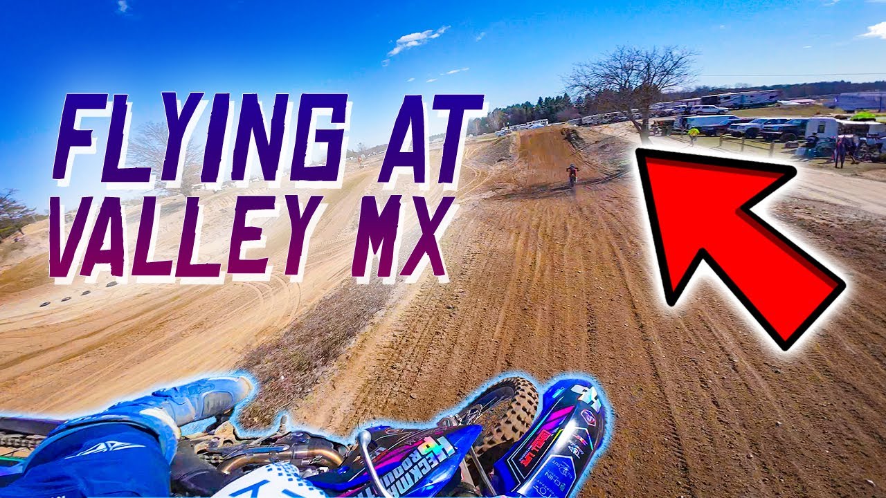 FLYING At Valley MX - A/B Practice