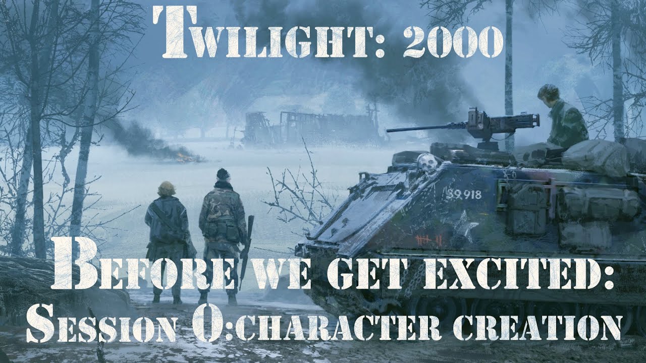 Alone Against WWIII: Twilight 2000: создание сольного персонажа