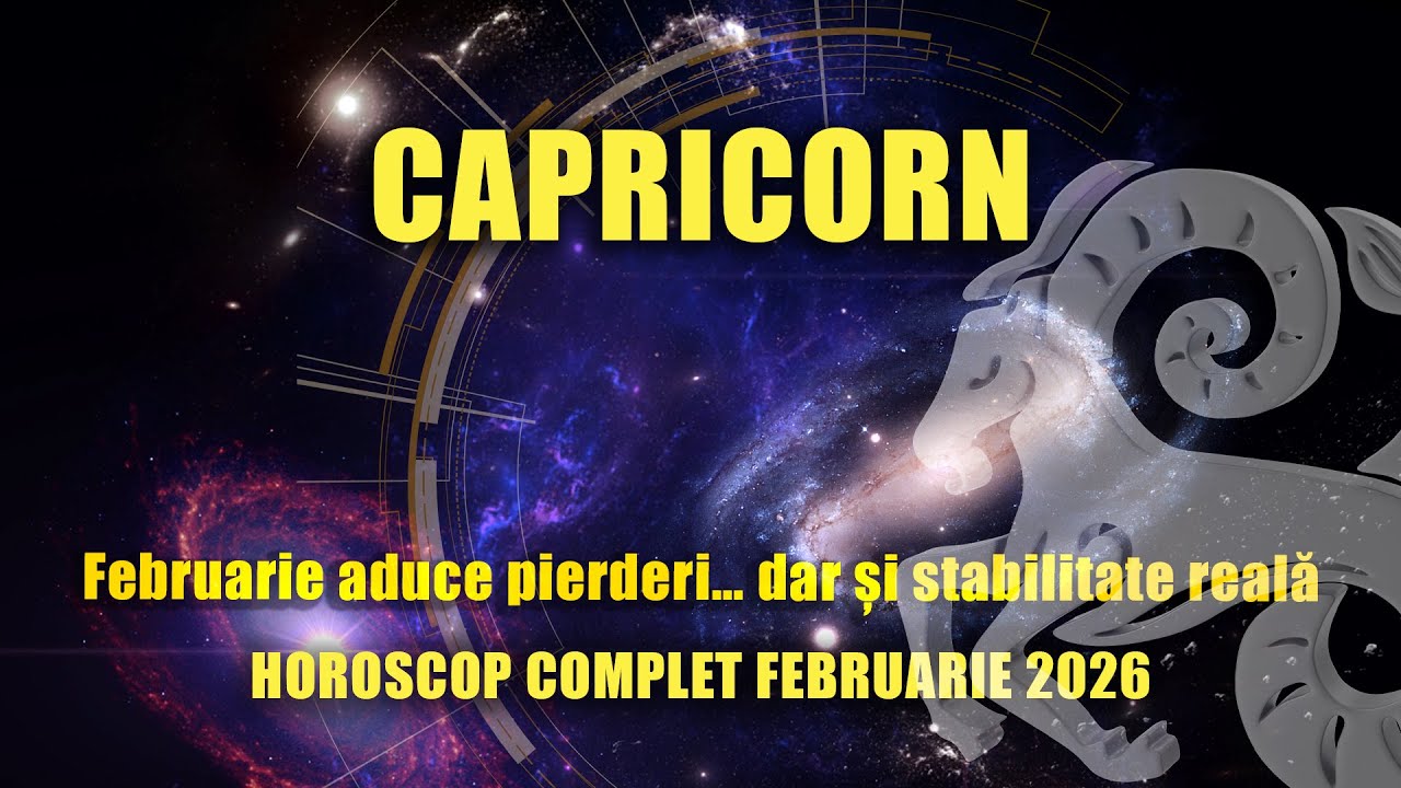 ♑CAPRIOCORN ♑Horoscop Februarie 2026🔥Vremea când familia, banii și stabilitatea sunt testate!
