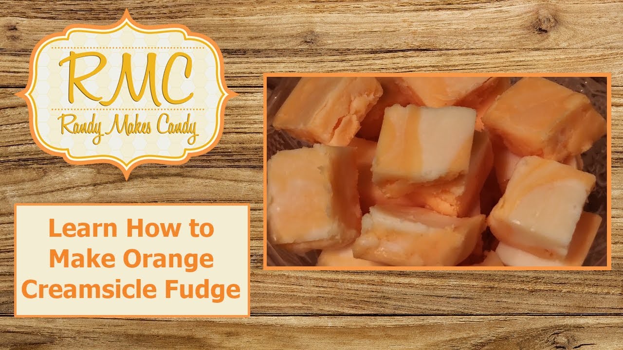 Randy Makes Orange Creamsicle Fudge