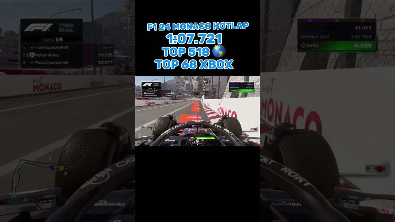 F1 24 ~ Monaco ~ TOP 500