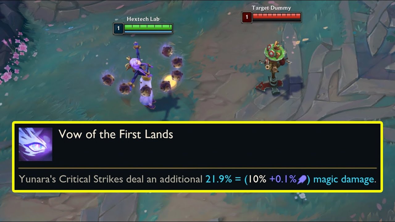 Can Yunara's Passive Double Crit with Shadowflame?