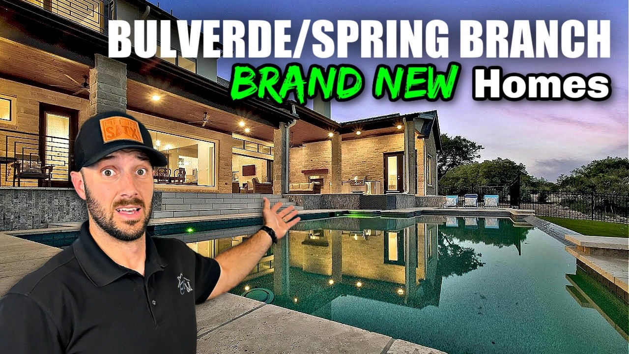AFFORDABLE & LUXURY San Antonio New Construction Homes in TOP Suburb of Bulverde/Spring Branch TX!