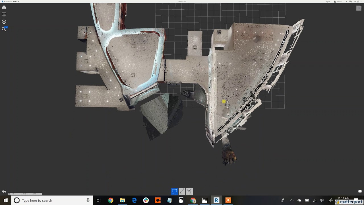 Matterport into Recap - Lobby