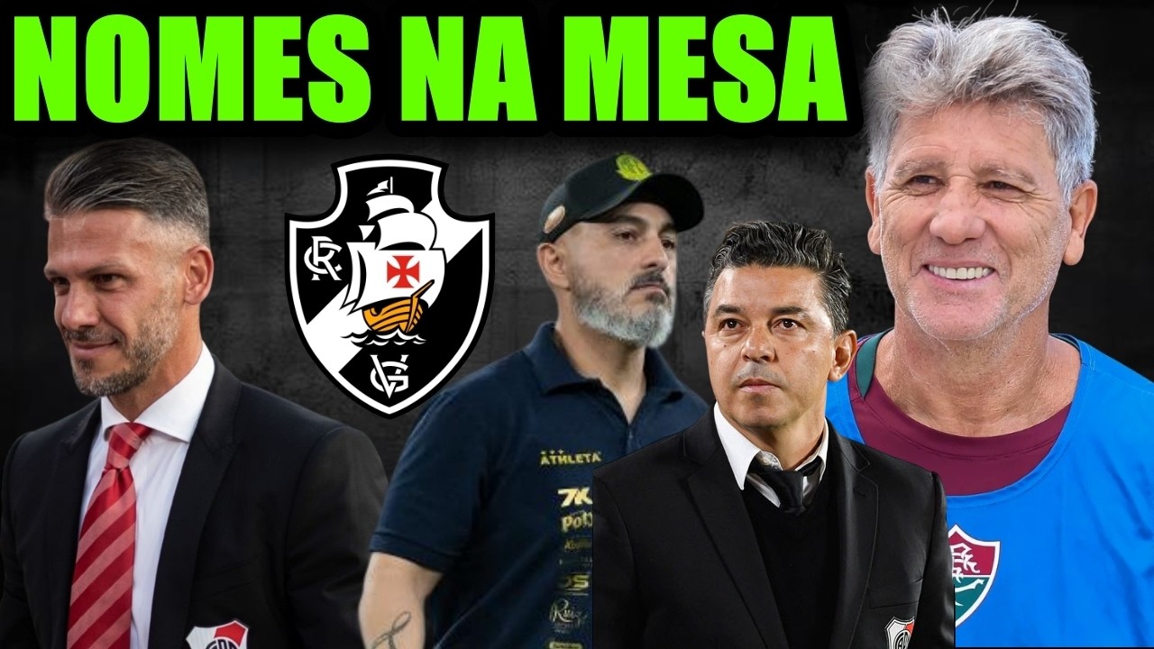 VASCO BUSCA NOVO TÉCNICO | VEJA OS FAVORITOS e MAIS ÚLTIMAS NOTÍCIAS DO VASCO