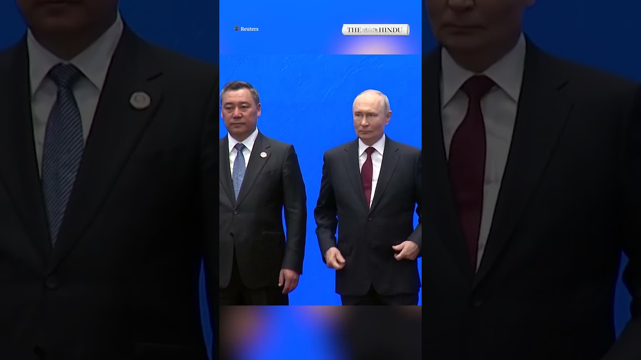 Modi, Xi Jinping and Putin share a light moment ahead of SCO summit in Bishkek
