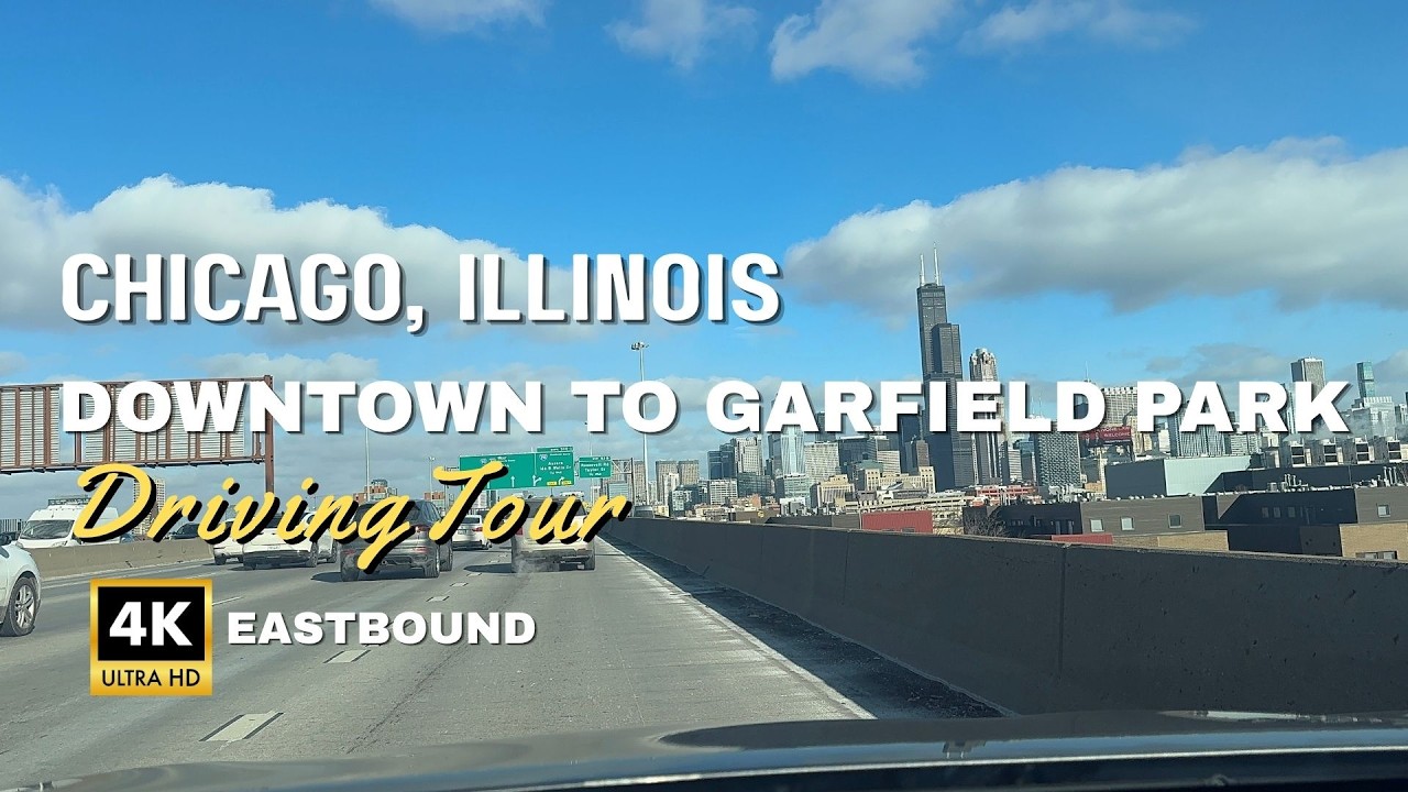 Driving from Downtown Chicago to Garfield Park | West Side Chicago POV Drive