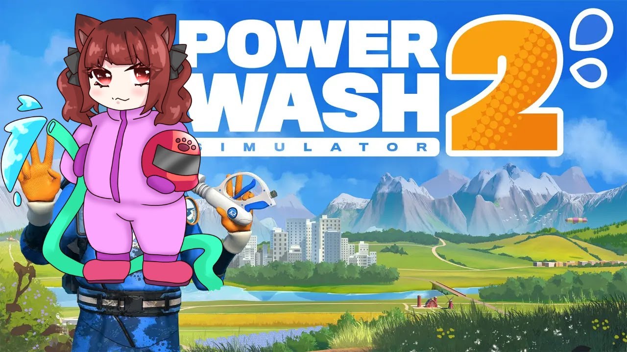 【power wash simulator2】おひさしですね！おはなししよ！