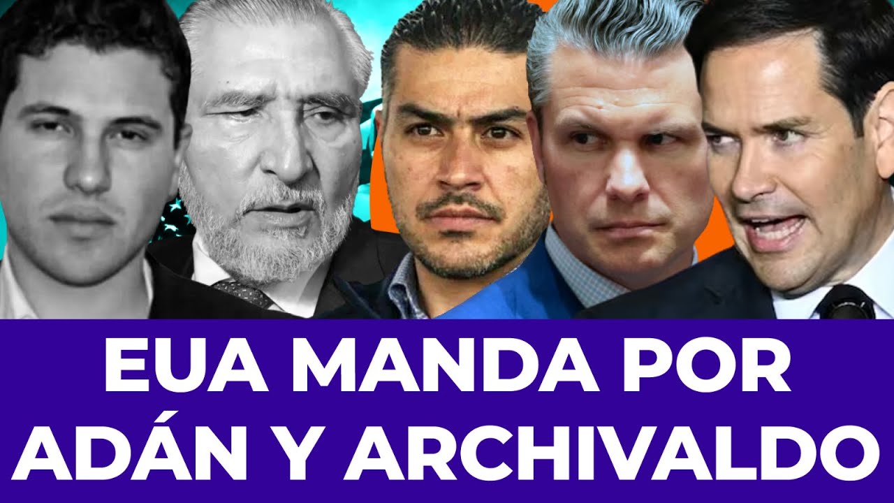¡QUIEREN A LOS DOS! Washington exige a Harfuch la captura de Adán Augusto e Iván Archivaldo