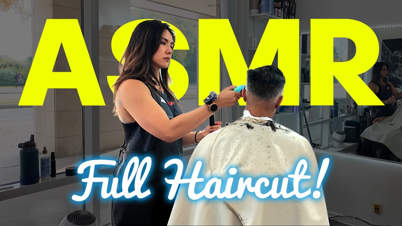 ASMR Barber Sounds | Scissor & Clipper Sounds to Unwind