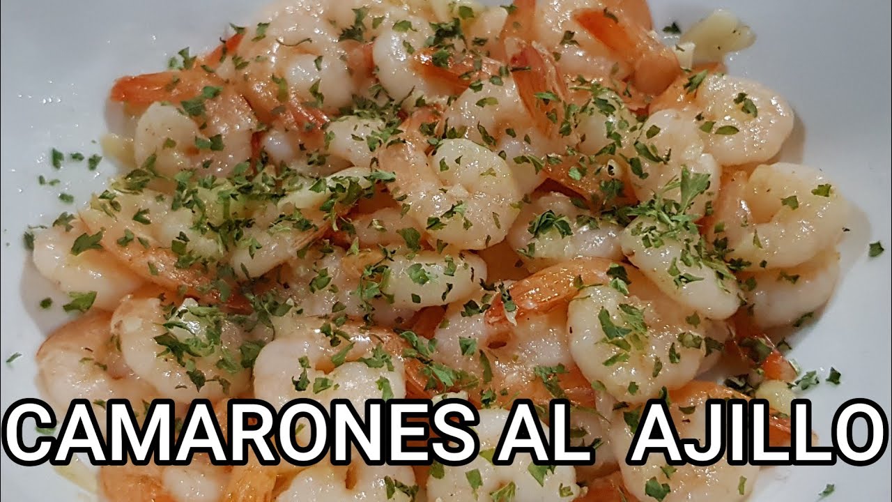 CAMARONES AL AJILLO /FACIL Y RAPIDO