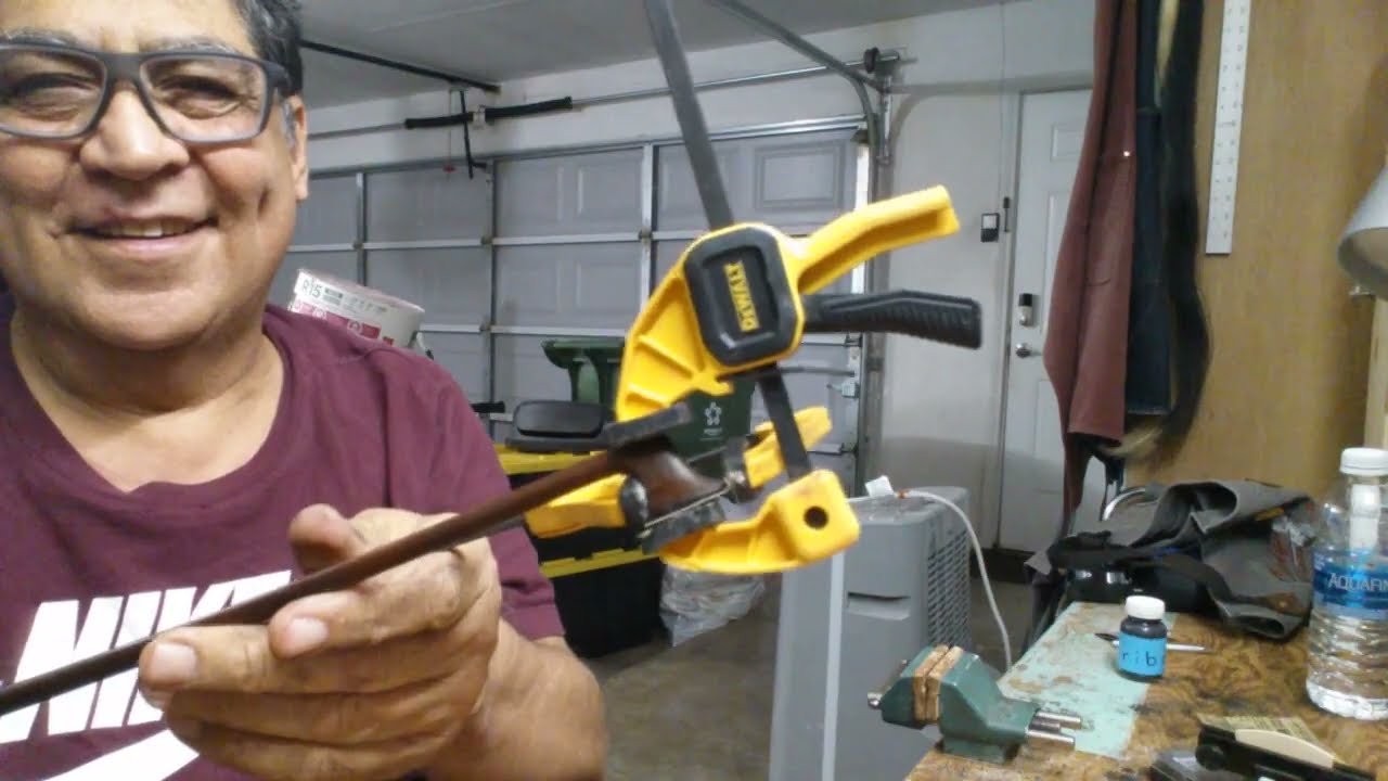 Reparar el talon de arco de violin (parte #2) video#38