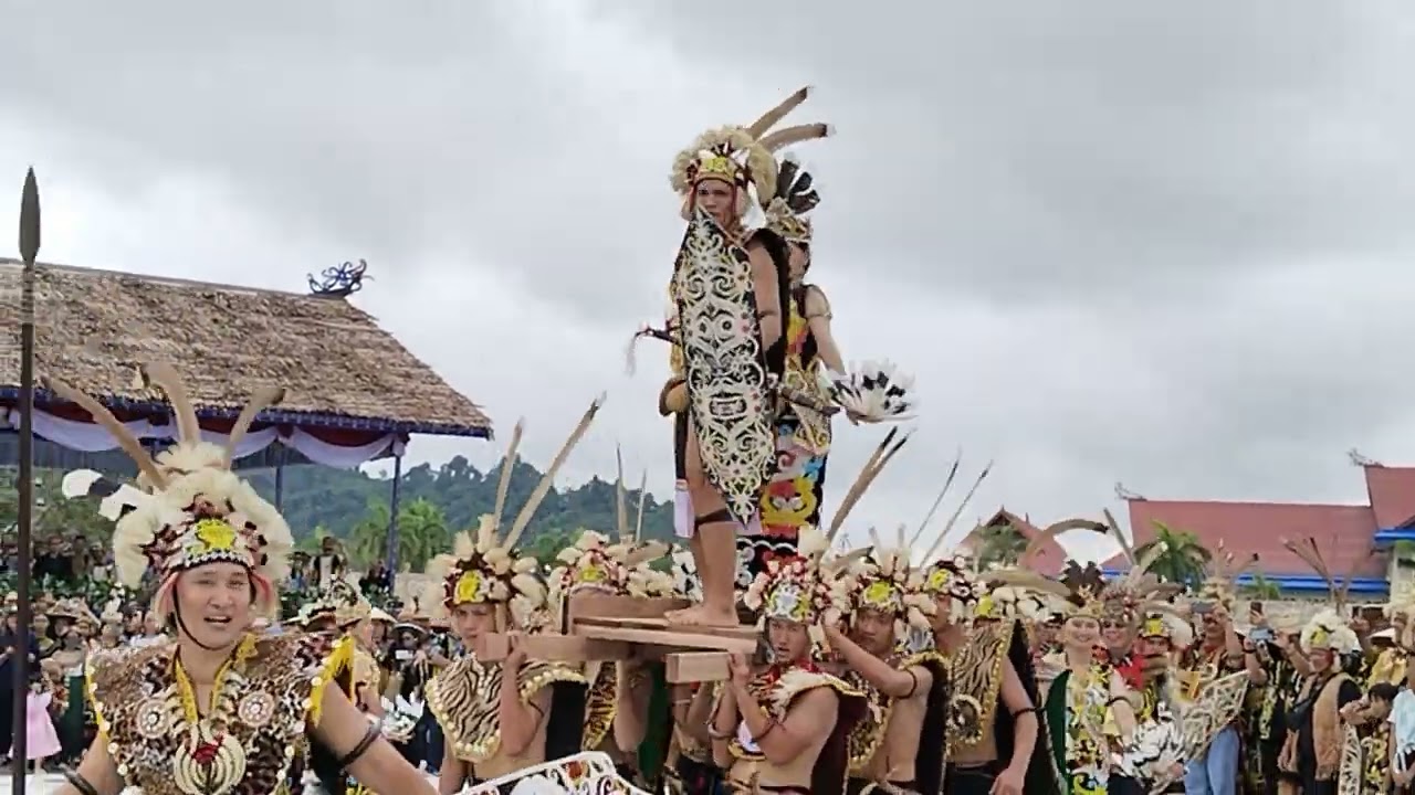 Hut Kabupaten Malinau ke 24 dan irau Ke 10 thn 2023,Dayak Kenyah Kabupaten Malinau