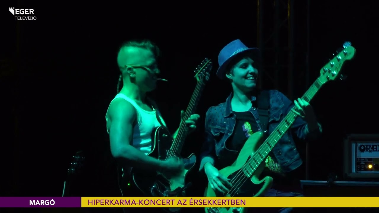 Egerben járt Bérczesi Róbert – Hiperkarma-koncert az Érsekkertben - 2023.09.26.