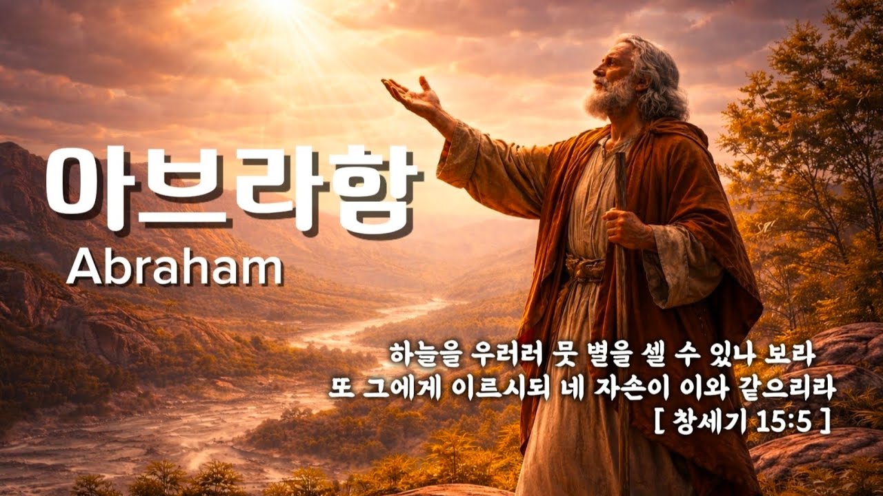 [CCM] 아브라함 찬양｜약속을 따라 걷는 사람 🎵 ｜창세기 묵상 음악