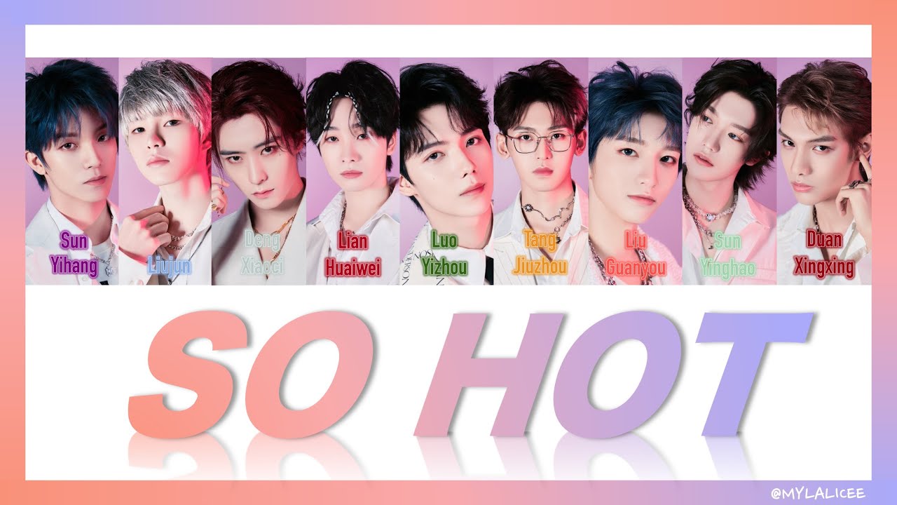 IXFORM - So Hot [Color Coded Lyrics Chinese/Pinyin]  #IXFORM