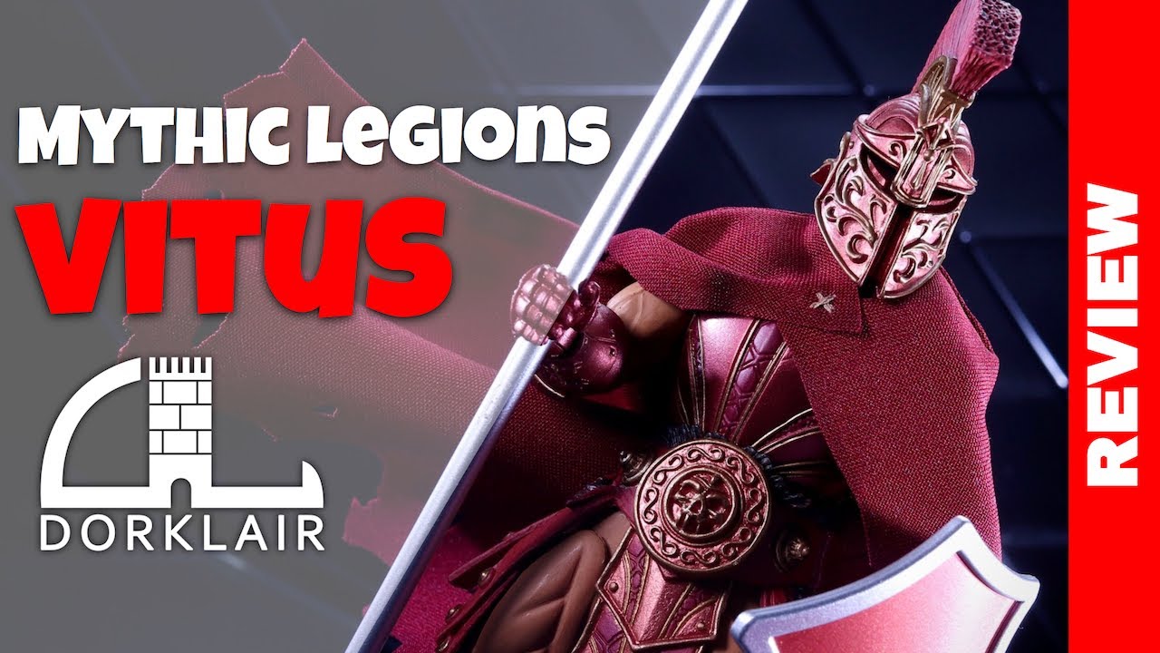 Mythic Legions Vitus Review - All Stars 4 Spartan - DorkLair