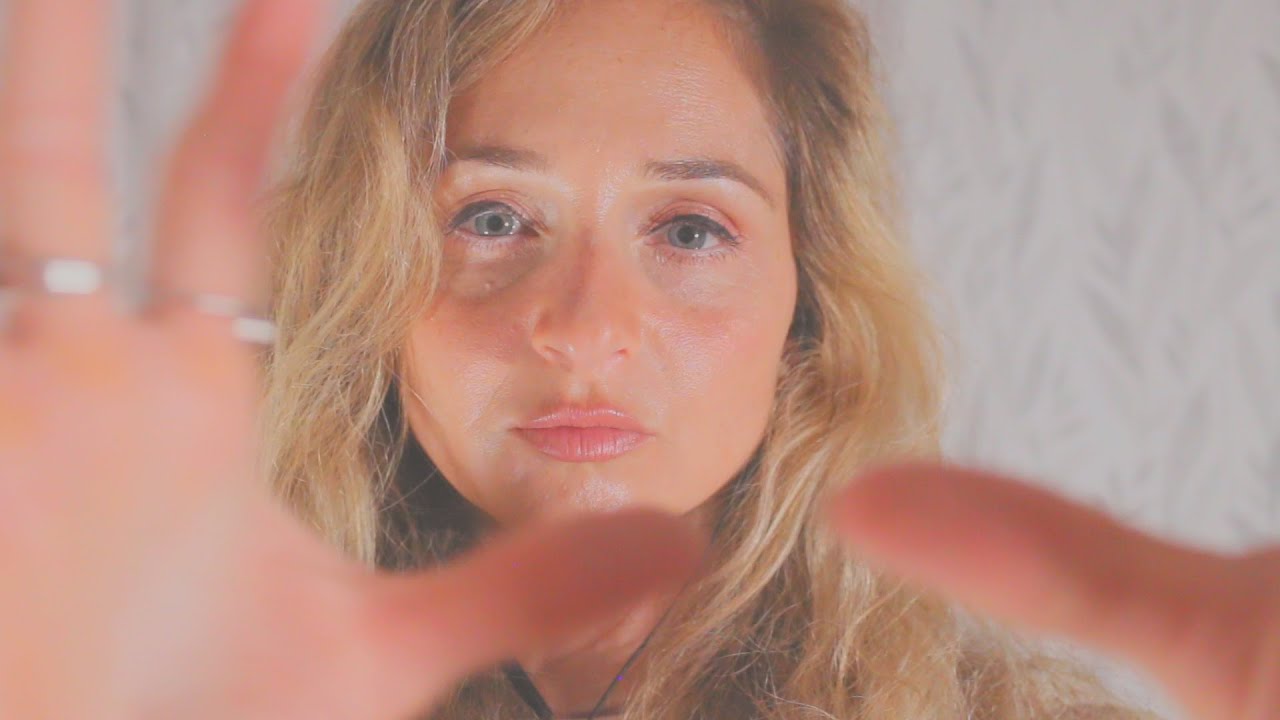 ASMR❤️ Positive Affirmations and SLEEP Hypnosis ( EAR TO EAR WHISPERS, RAIN SOUND, CALMING MUSIC)