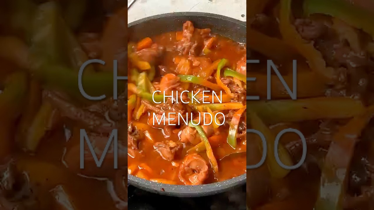 CHICKEN MENUDO #chickenrecipe #chicken  #pinoyfood #food #foodvlog  #ytshorts  #yt #foodvlog #fyp