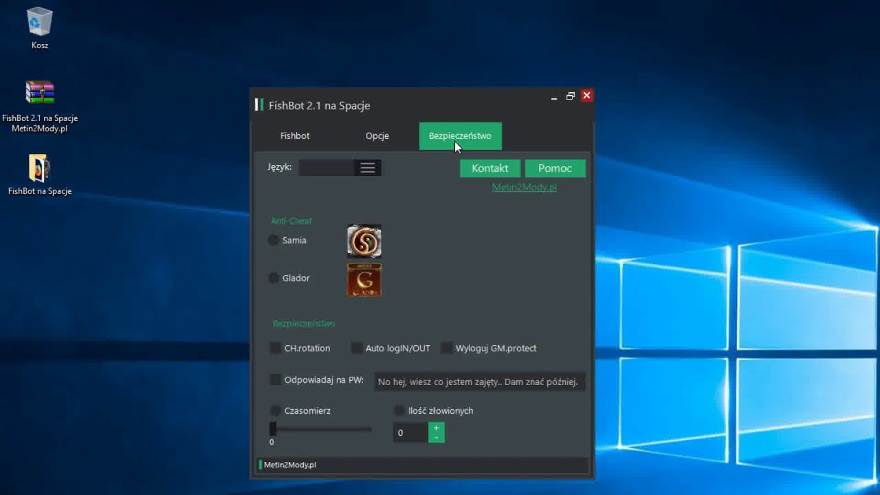 FishBot 2.1 na Spacje by Metin2Mody.pl