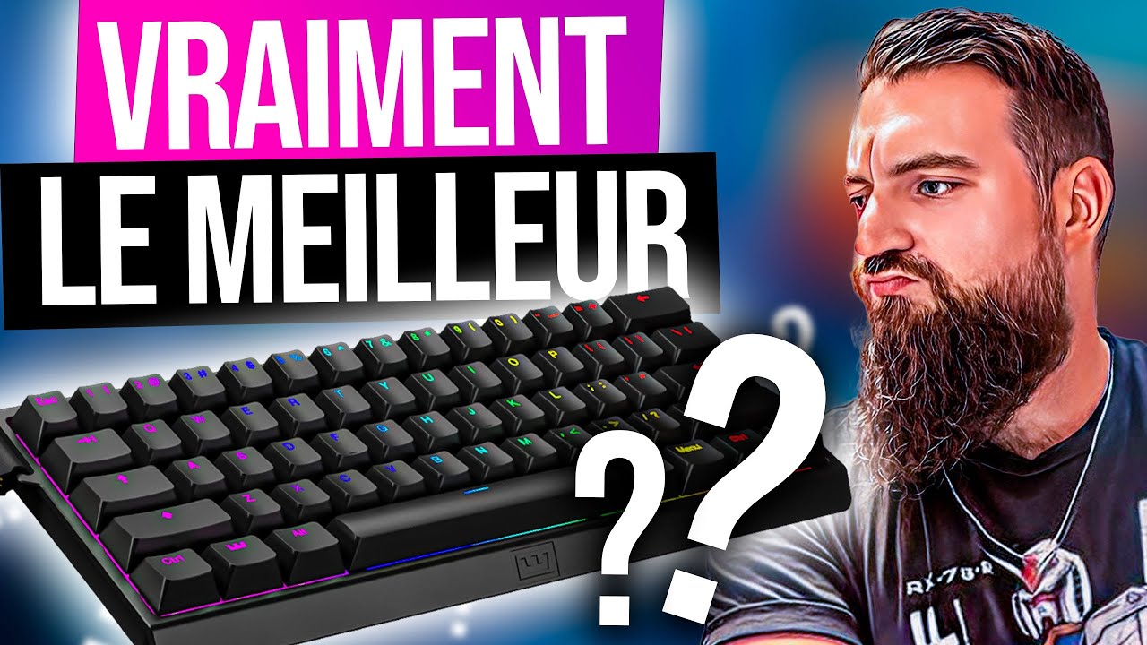 Vraiment le MEILLEUR CLAVIER Gamer ?? Wooting 60HE