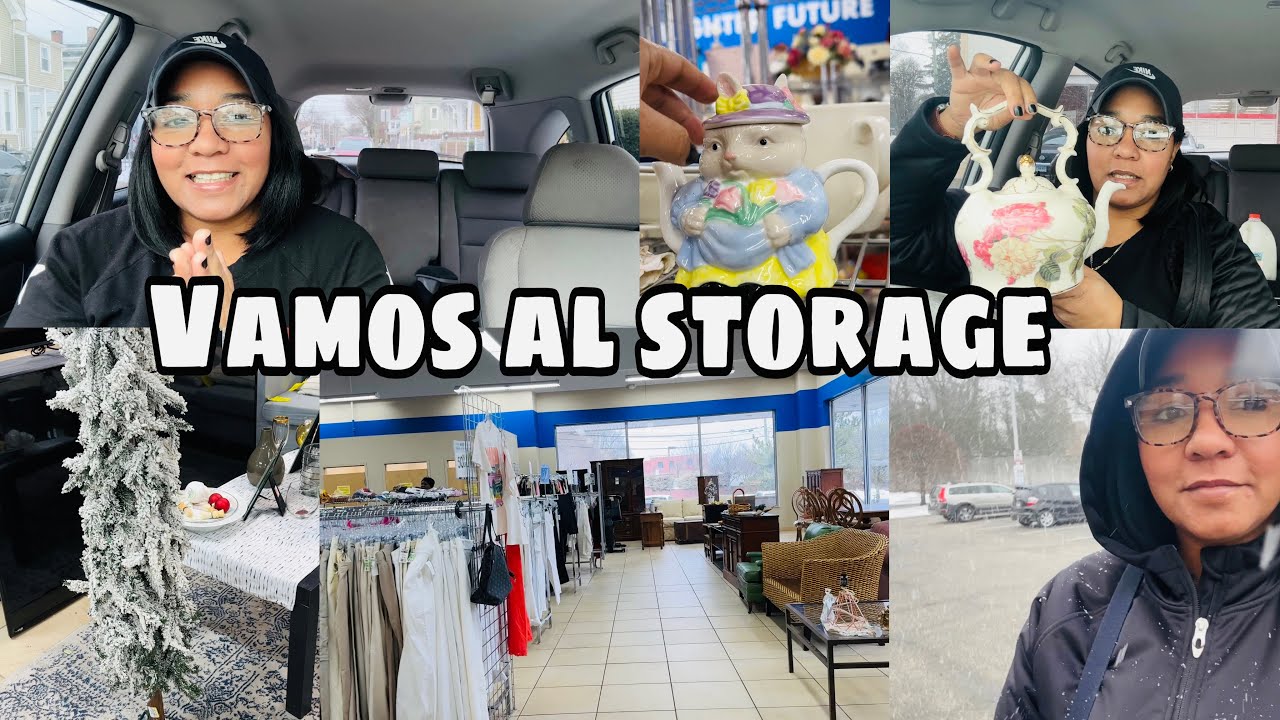 ENCONTRÉ MUCHAS COSAS EN GOODWILL ❤️EMPEZÓ A NEVAR 💕