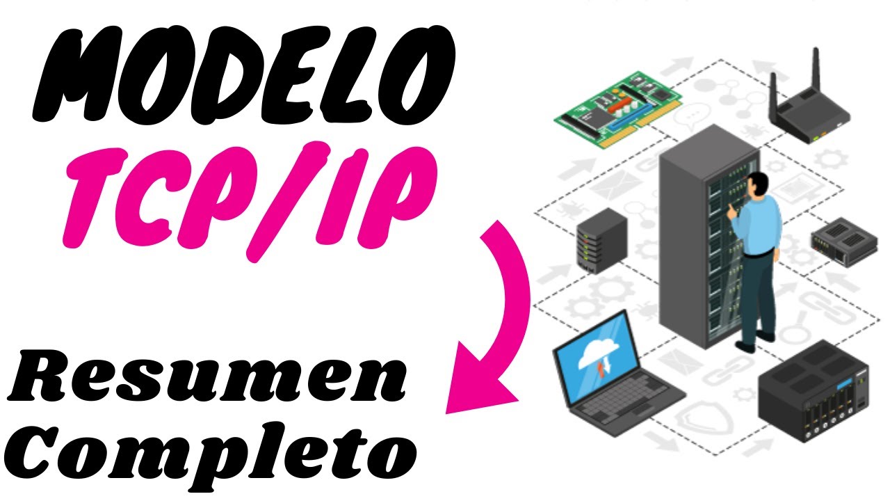Un resumen  completo del modelo #TCPIP (Todas sus capas en menos de 7 minutos)