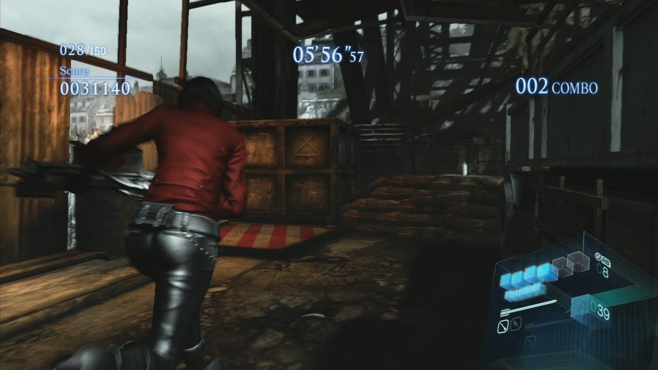Resident Evil 6 Mercenaries - Steel Beast - Ada - A rank
