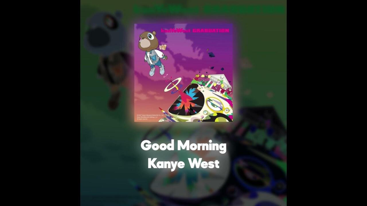 Kanye West - Good Morning (Акапелла / Acapella)