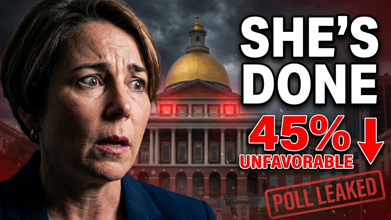 Maura Healey Is UNDERWATER In The Bluest State In America